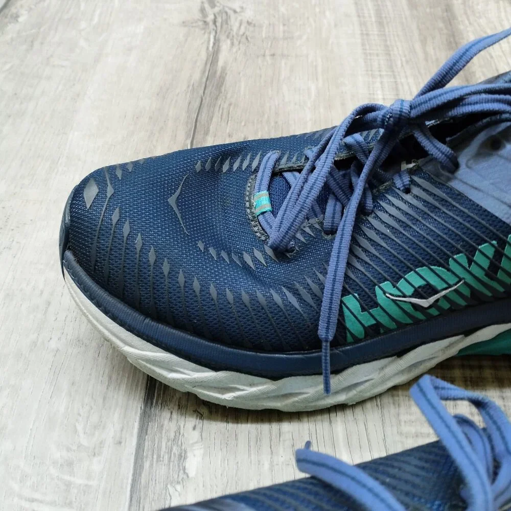 HOKA One One Blue Turquoise Running Shoes Women's 10